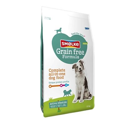 Smolke Hond Adult Kip / Lam / Vis Graanvrij