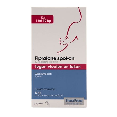 Exil Flea Free Fipralone Spot-On Kat