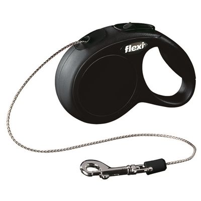 Flexi Rollijn Classic Cord Zwart