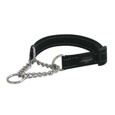 Rogz For Dogs Lumberjack Halfslip Halsband Zwart