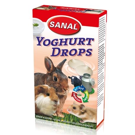 Sanal Knaagdier 3-Pack Drops Yogurt / Salad / Wild Berry