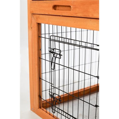 Trixie Natura Konijnenhok Met Ren Bruin