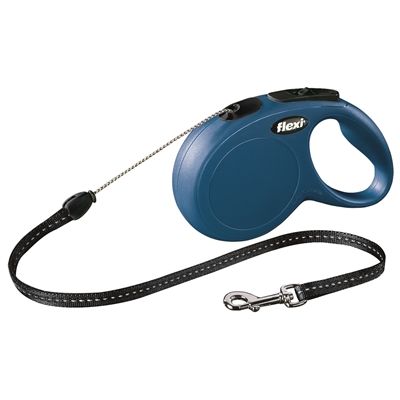 Flexi Rollijn Classic Cord Blauw