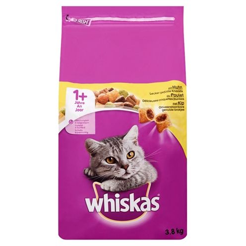 Whiskas Droog Adult Kip