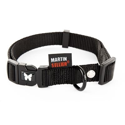 Martin Halsband Verstelbaar Nylon Zwart