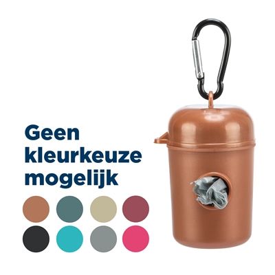 Trixie Poepzakdispenser Met 2X20 Zakjes Assorti