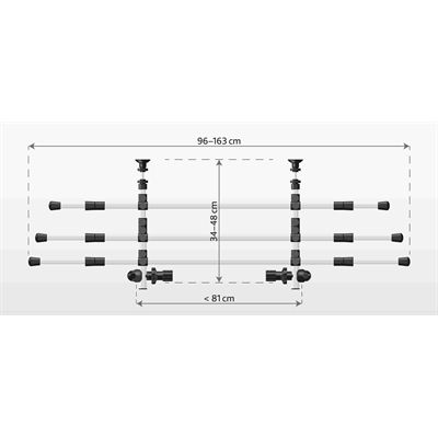 Trixie Hondenrek Auto Zilver / Zwart