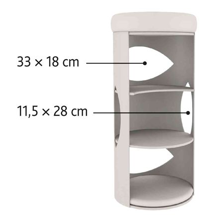 Trixie Krabton Gracia Lichtgrijs / Grijs