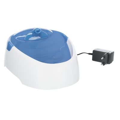 Trixie Drinkfontein Duo Stream Wit / Blauw