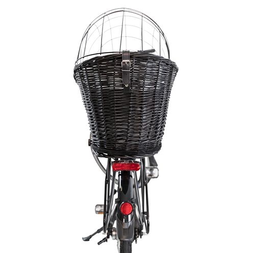 Trixie Fietsmand Met Draadkoepel Achterop Zwart