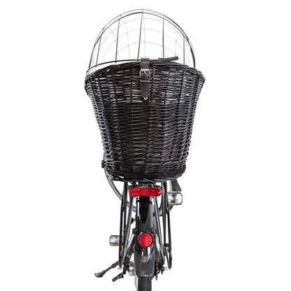 Trixie Fietsmand Met Draadkoepel Achterop Zwart
