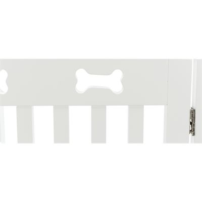 Trixie Afsluithek Wit 4 Panelen