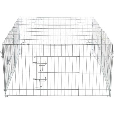 Trixie Natura Knaagdierren Met Dak Gegalvaniseerd Metaal