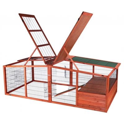 Trixie Natura Knaagdierren Met Dak Xl