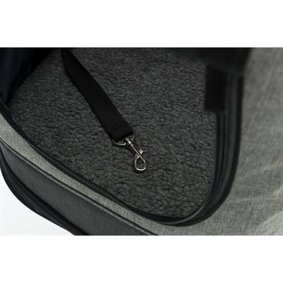 Trixie Hondentas Timon Zwart / Grijs