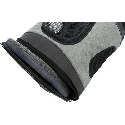 Trixie Hondentas Timon Zwart / Grijs