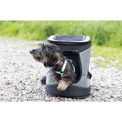 Trixie Hondentas Timon Zwart / Grijs