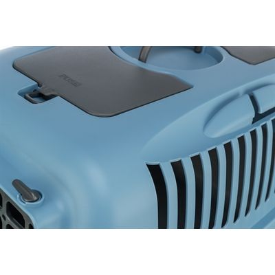 Trixie Reismand Capri Donkergrijs / Pastelblauw