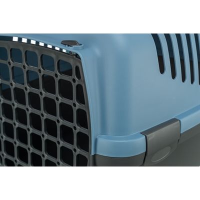 Trixie Reismand Capri Donkergrijs / Pastelblauw