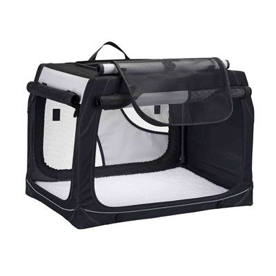 Trixie Reismand Vario Dubbel Zwart / Grijs