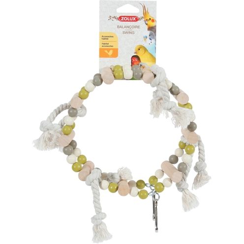 Zolux Schommel Houten Wiel Met Kralen Assorti