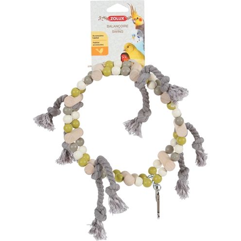 Zolux Schommel Houten Wiel Met Kralen Assorti
