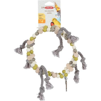 Zolux Schommel Houten Wiel Met Kralen Assorti