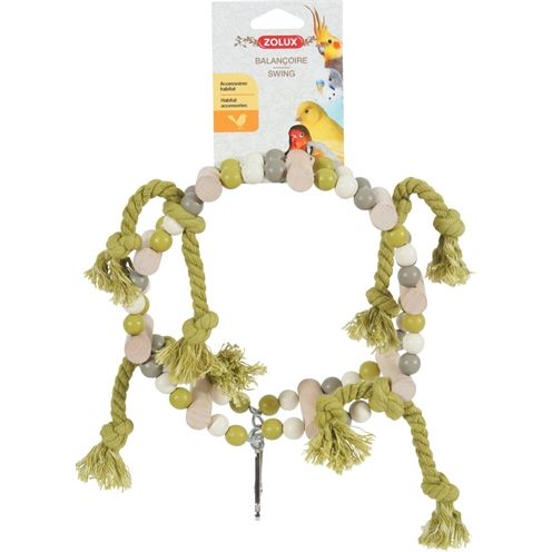 Zolux Schommel Houten Wiel Met Kralen Assorti