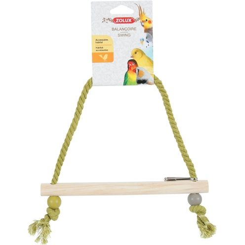 Zolux Schommel Hout Met Touw Assorti