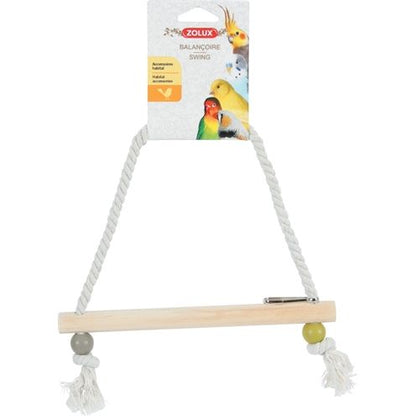 Zolux Schommel Hout Met Touw Assorti