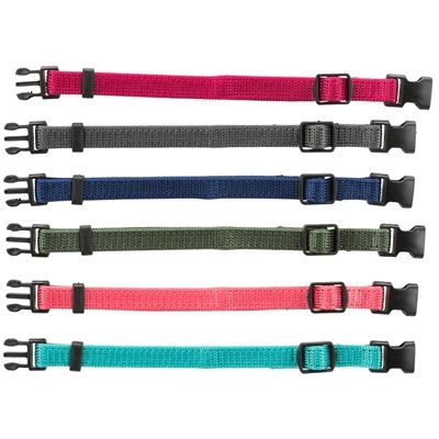 Trixie Puppy Halsbandset Fuchsia/Grafiet/Indigo/Groen/Koraal/Blauw