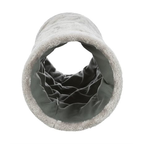 Trixie Speeltunnel Pluche Grijs