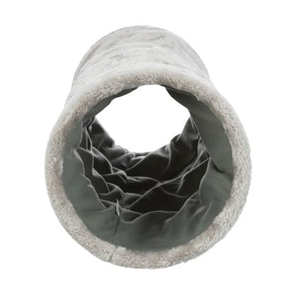 Trixie Speeltunnel Pluche Grijs