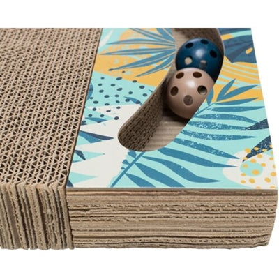 Trixie Krabplank Karton Met Balletjes