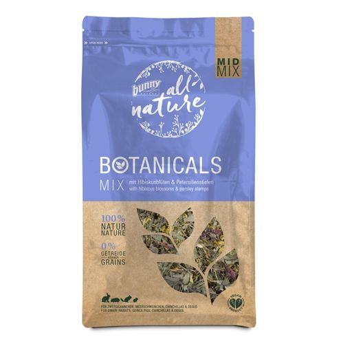 Bunny Nature Botanicals Midi Mix Hibiscusbloesem / Peterselie Stelen