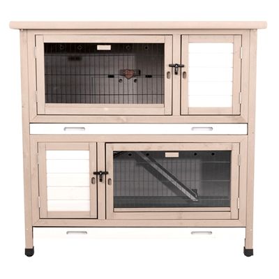 Trixie Natura Konijnenhok Met Isolatie Grijs