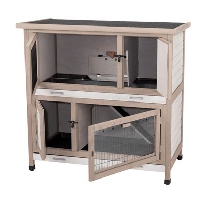 Trixie Natura Konijnenhok Met Isolatie Grijs