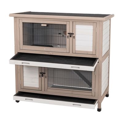 Trixie Natura Konijnenhok Met Isolatie Grijs