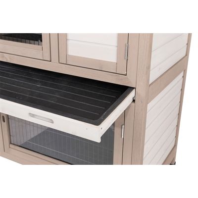 Trixie Natura Konijnenhok Met Isolatie Grijs