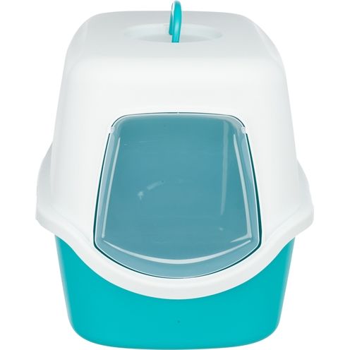Trixie Kattenbak Vico Turquoise / Wit