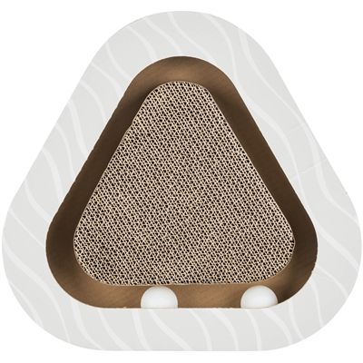 Trixie Krabplank Karton Met 2 Ballen