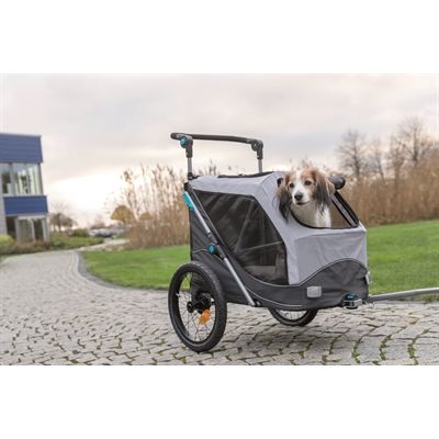 Trixie Hondenfietskar Opvouwbaar Grijs
