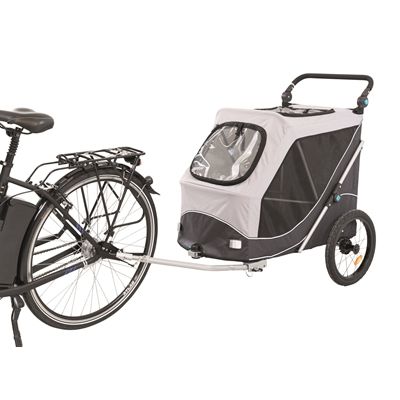 Trixie Hondenfietskar Opvouwbaar Grijs