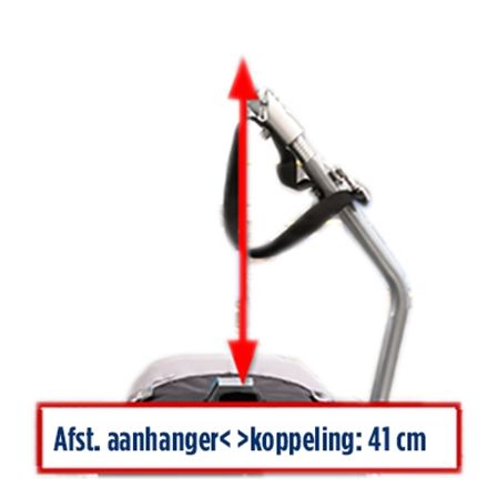 Trixie Hondenfietskar Opvouwbaar Grijs