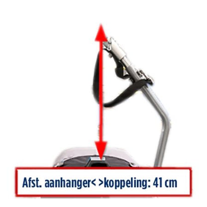 Trixie Hondenfietskar Opvouwbaar Grijs