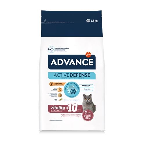 Advance Cat Sterilized Sensitive Senior 10+