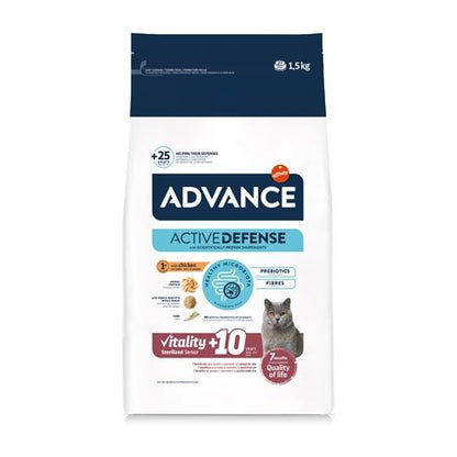 Advance Cat Sterilized Sensitive Senior 10+
