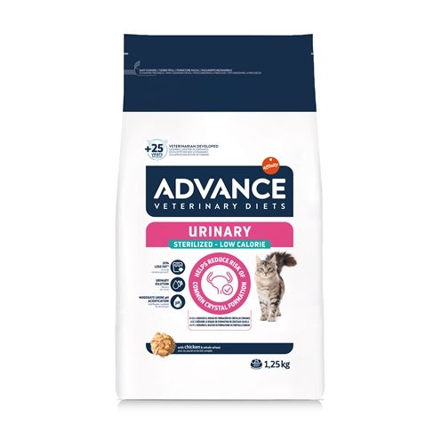 Advance Veterinary Diet Cat Urinary Sterilized Minder Calorieën