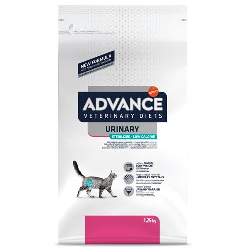 Advance Veterinary Diet Cat Urinary Sterilized Minder Calorieën