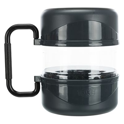 Trixie Reisset Voerbak / Drinkbak Donkergrijs